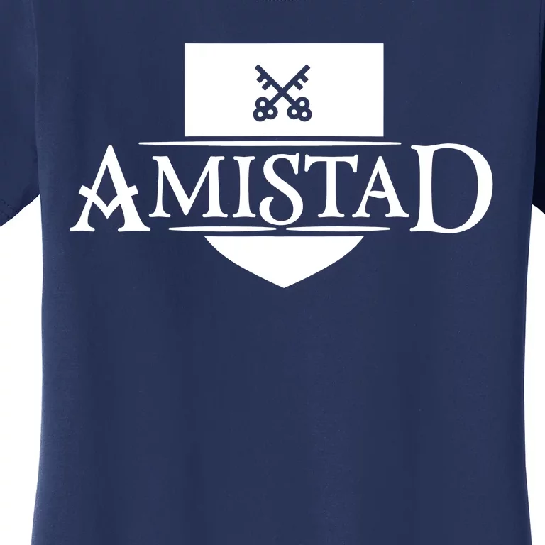 Amistad House Of Friendship House Retro Friendship Women's T-Shirt