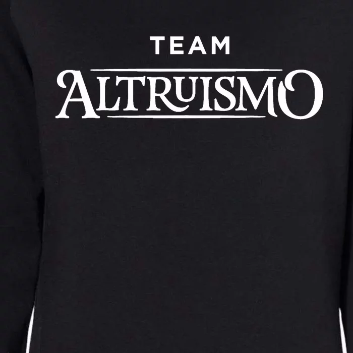 Altruismo House Of Givers School Spirit Givers Black Womens California Wash Sweatshirt