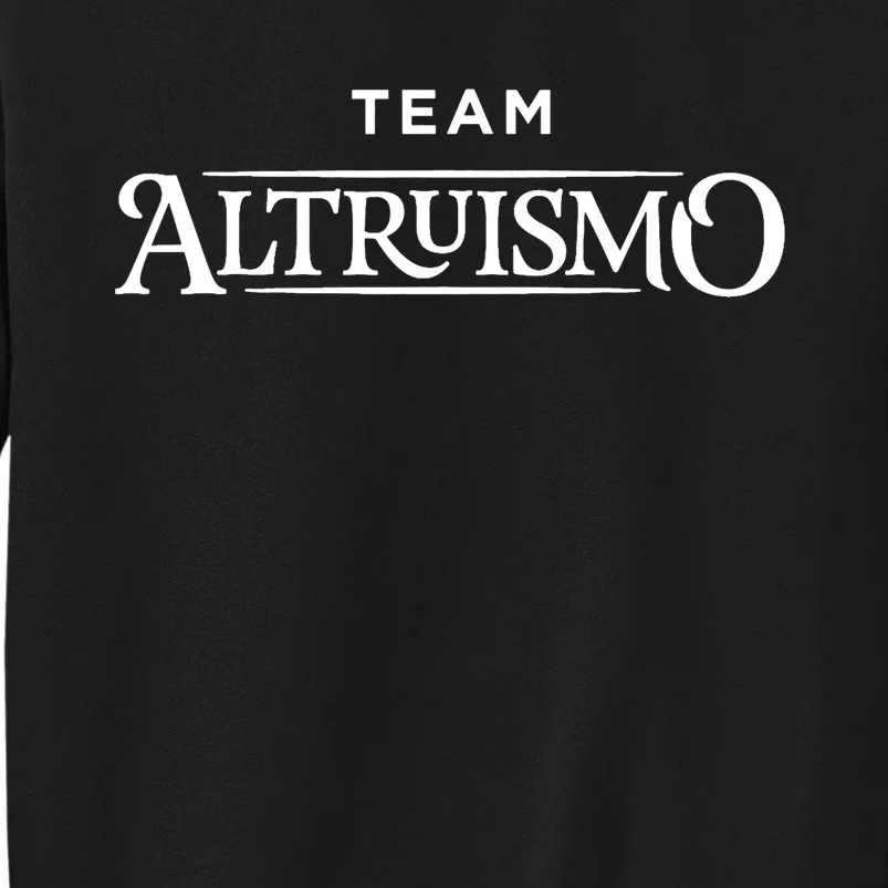 Altruismo House Of Givers School Spirit Givers Black Tall Sweatshirt