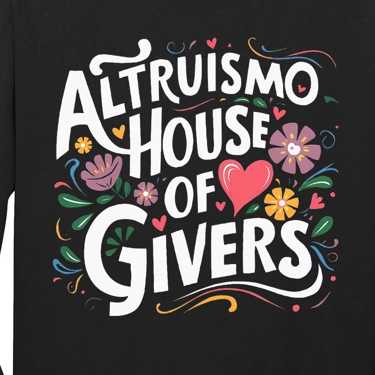 Altruismo House Of Givers Rca Givers School Spirit Long Sleeve Shirt