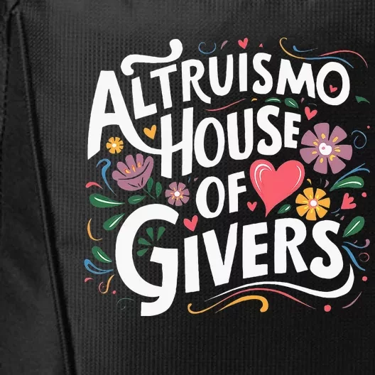 Altruismo House Of Givers Rca Givers School Spirit City Backpack