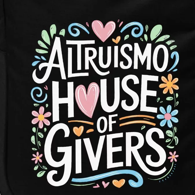 Altruismo House Of Givers Rca Givers School Spirit Impact Tech Backpack