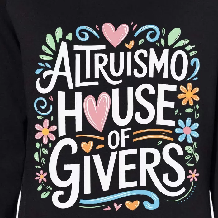 Altruismo House Of Givers Rca Givers School Spirit Womens California Wash Sweatshirt