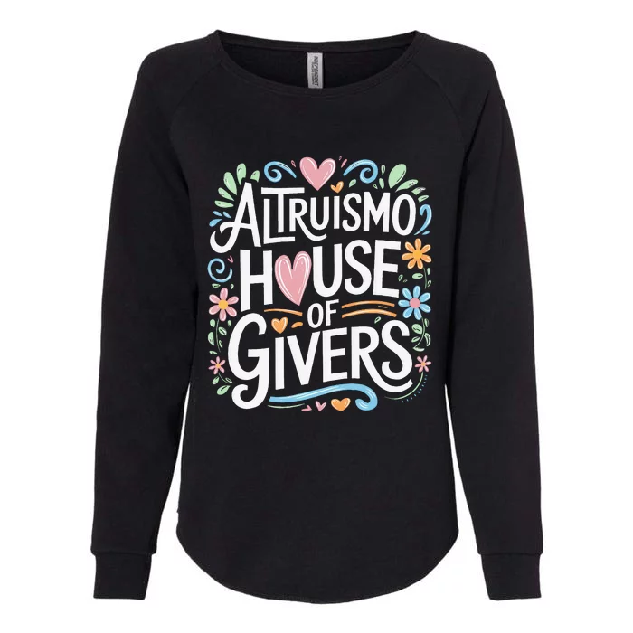 Altruismo House Of Givers Rca Givers School Spirit Womens California Wash Sweatshirt