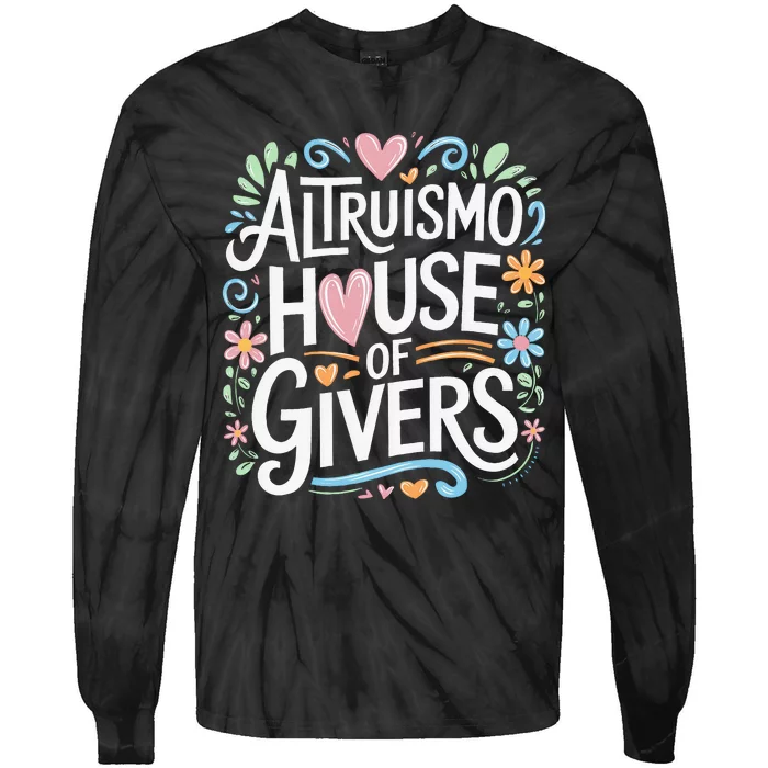 Altruismo House Of Givers Rca Givers School Spirit Tie-Dye Long Sleeve Shirt