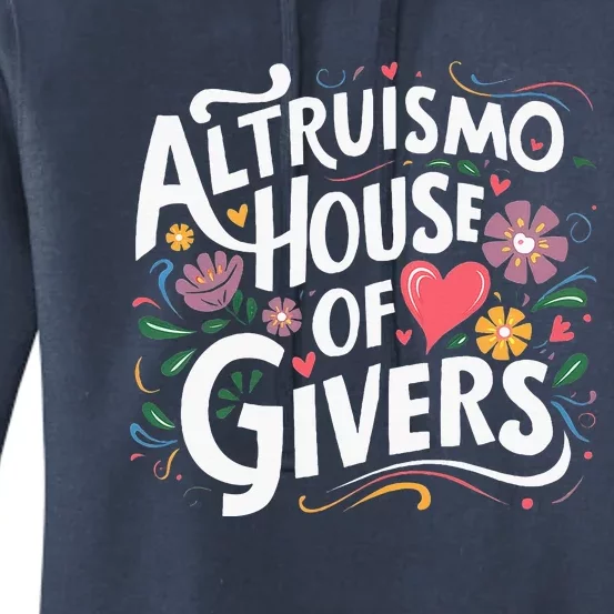 Altruismo House Of Givers Rca Givers School Spirit Women's Pullover Hoodie