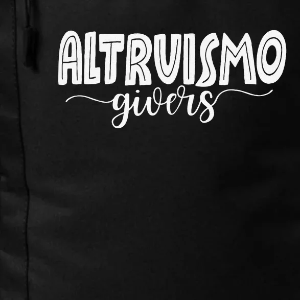 Altruismo House Of Givers Rca Givers School Spirit Gift Daily Commute Backpack