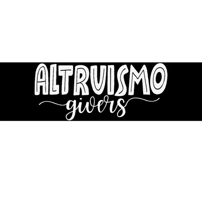 Altruismo House Of Givers Rca Givers School Spirit Gift Bumper Sticker