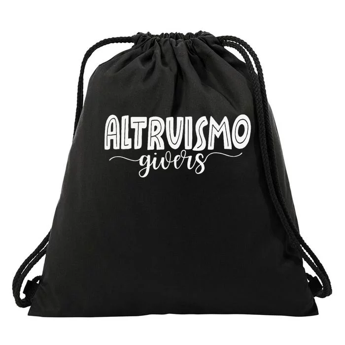 Altruismo House Of Givers Rca Givers School Spirit Gift Drawstring Bag