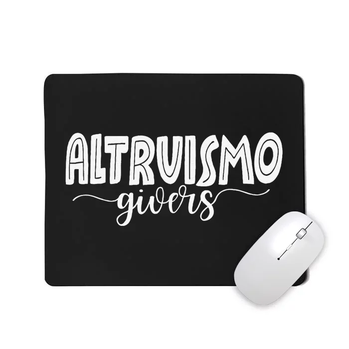 Altruismo House Of Givers Rca Givers School Spirit Gift Mousepad