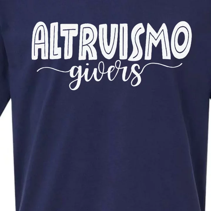 Altruismo House Of Givers Rca Givers School Spirit Gift Sueded Cloud Jersey T-Shirt