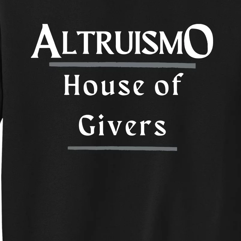 Altruismo House Of Givers Rca Givers School Spirit Black Sweatshirt