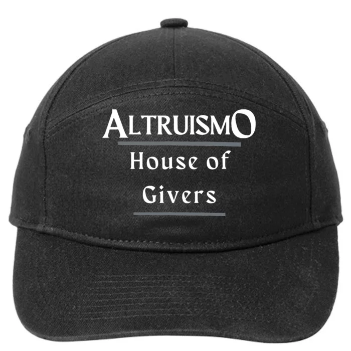 Altruismo House Of Givers Rca Givers School Spirit Black 7-Panel Snapback Hat