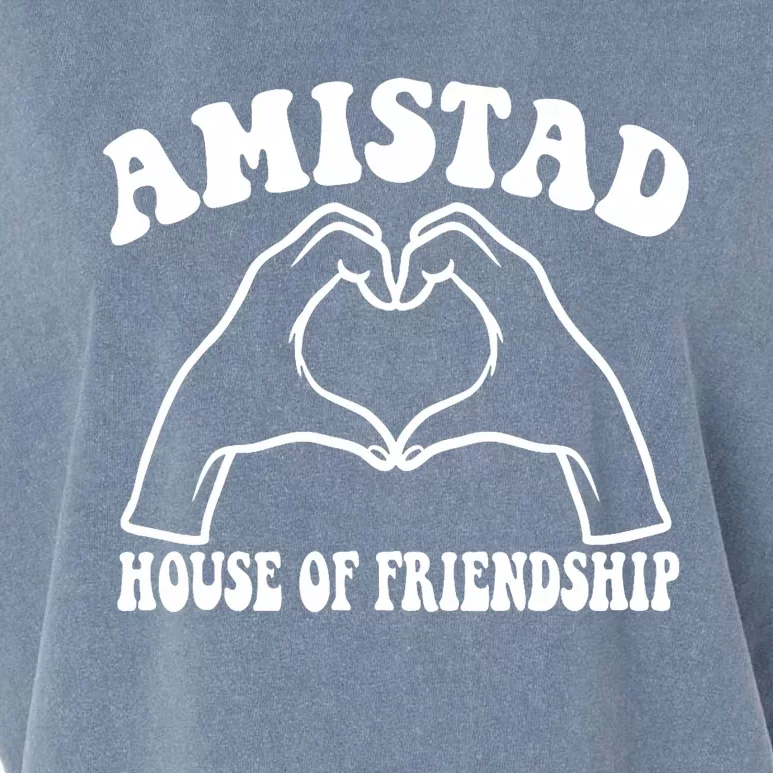 Amistad House Of Friendship Rca Friendly School Spirit Garment-Dyed Women's Muscle Tee