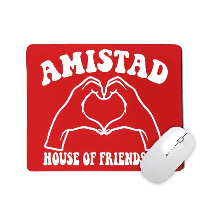 Amistad House Of Friendship Rca Friendly School Spirit Mousepad