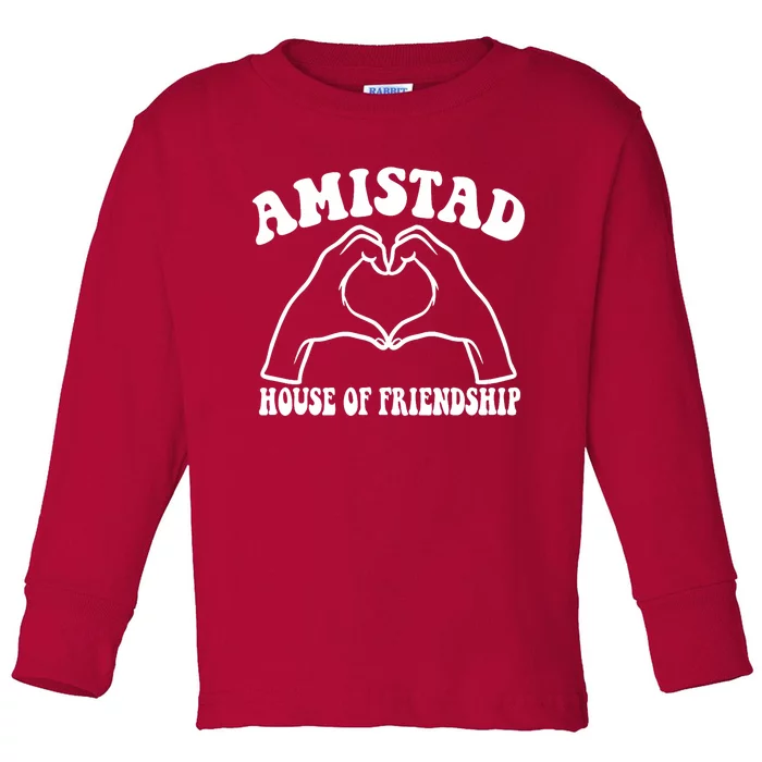 Amistad House Of Friendship Rca Friendly School Spirit Toddler Long Sleeve Shirt