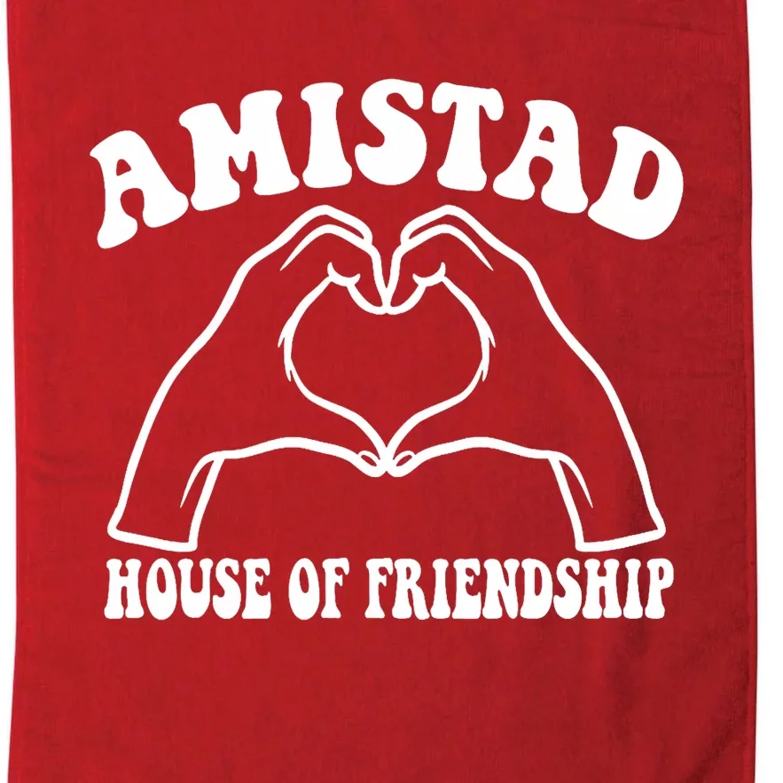 Amistad House Of Friendship Rca Friendly School Spirit Platinum Collection Golf Towel