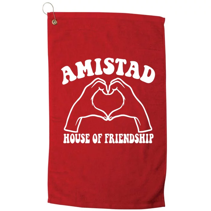 Amistad House Of Friendship Rca Friendly School Spirit Platinum Collection Golf Towel