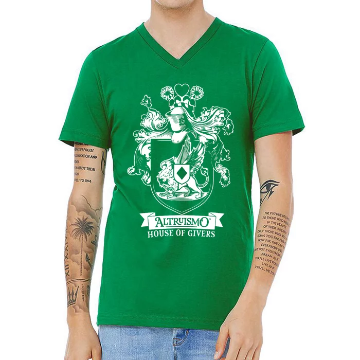 Altruismo House Of Givers Rca Givers School Spirit V-Neck T-Shirt