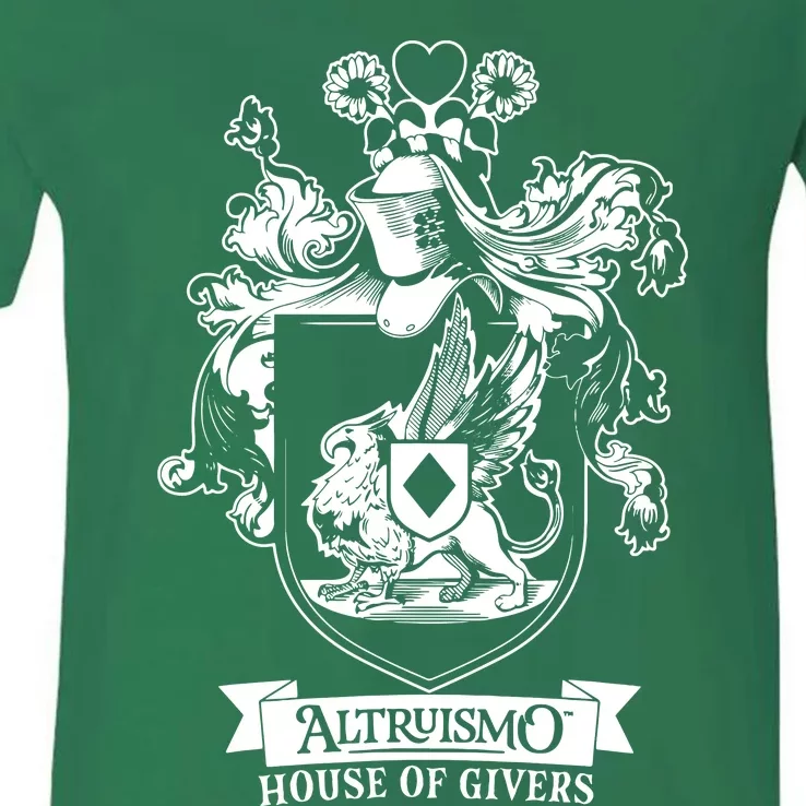 Altruismo House Of Givers Rca Givers School Spirit V-Neck T-Shirt