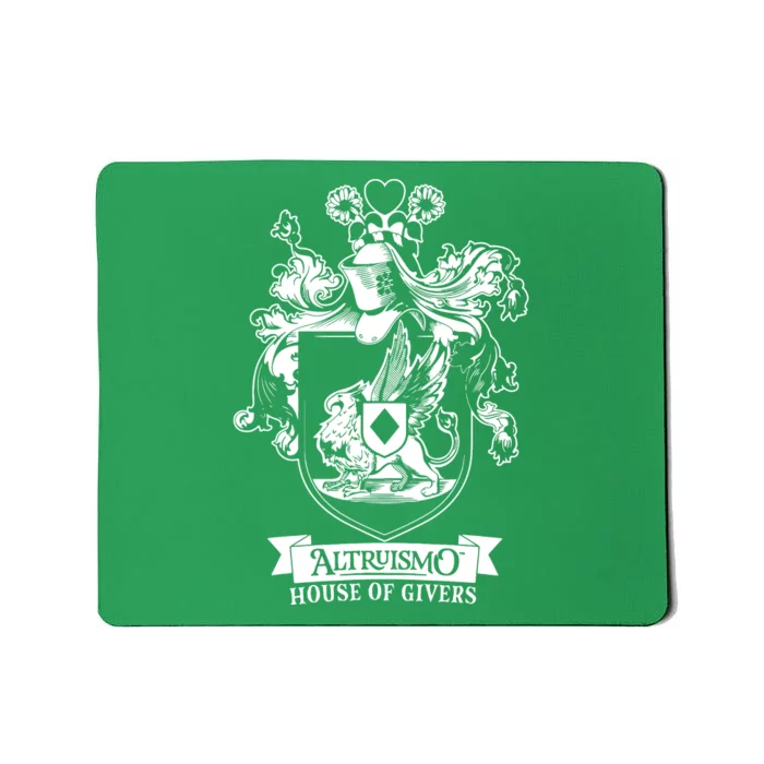 Altruismo House Of Givers Rca Givers School Spirit Mousepad