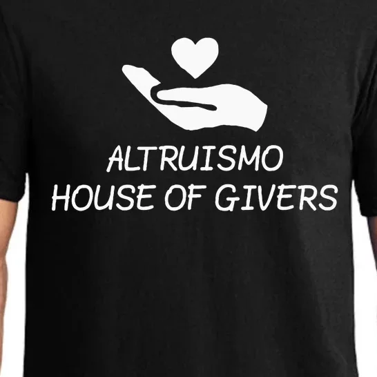 Altruismo House Of Givers Rca Givers School Spirit Black Pajama Set