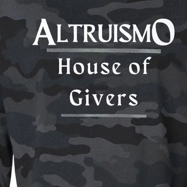 Altruismo House Of Givers Rca Givers School Spirit Cropped Pullover Crew