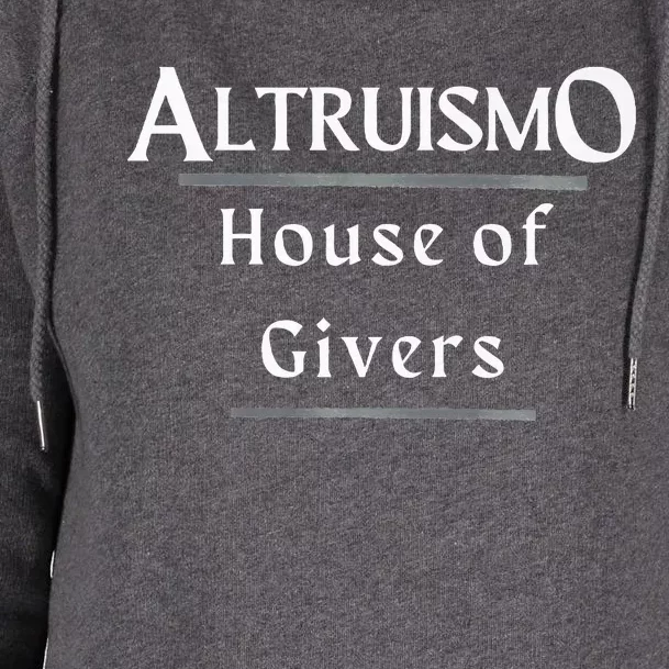 Altruismo House Of Givers Rca Givers School Spirit Womens Funnel Neck Pullover Hood