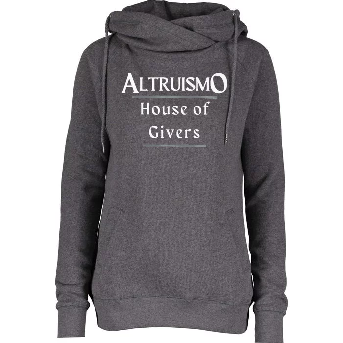 Altruismo House Of Givers Rca Givers School Spirit Womens Funnel Neck Pullover Hood