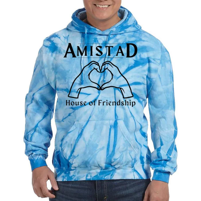 Amistad House Of Friendship Rca Friendly School Spirit Tie Dye Hoodie