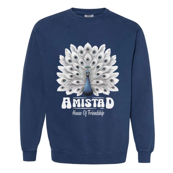 Amistad House Of Friendship Rca School Amistad House Red Garment-Dyed Sweatshirt