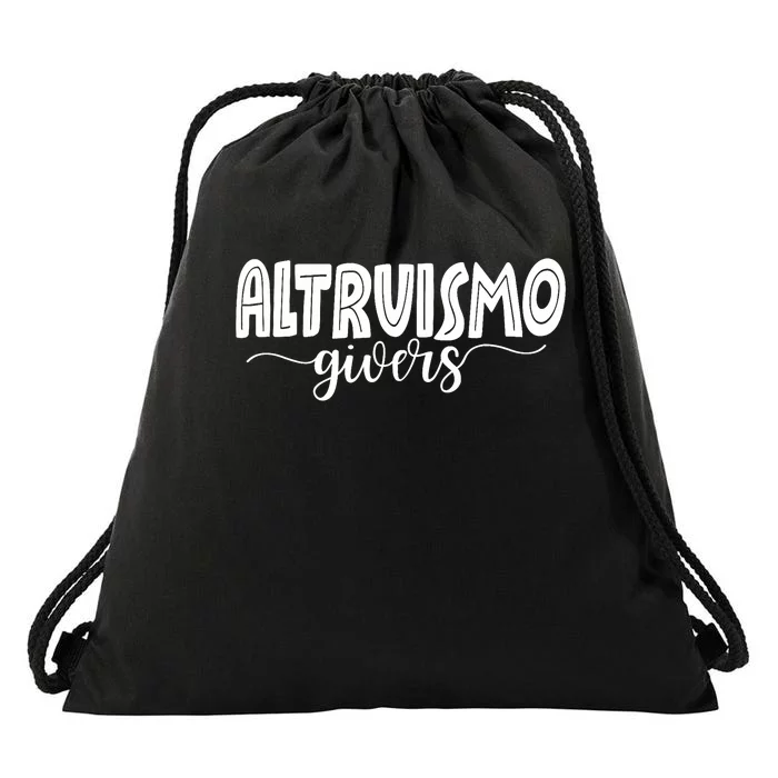 Altruismo House Of Givers Rca Givers School Spirit Drawstring Bag