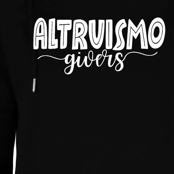 Altruismo House Of Givers Rca Givers School Spirit Womens Funnel Neck Pullover Hood