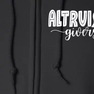 Altruismo House Of Givers Rca Givers School Spirit Full Zip Hoodie