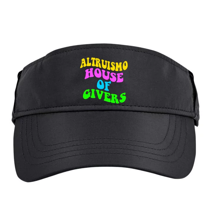 Altruismo House Of Givers Rca Givers School Spirit Adult Drive Performance Visor