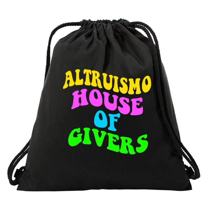 Altruismo House Of Givers Rca Givers School Spirit Drawstring Bag