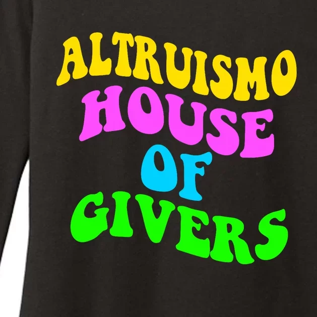 Altruismo House Of Givers Rca Givers School Spirit Womens CVC Long Sleeve Shirt