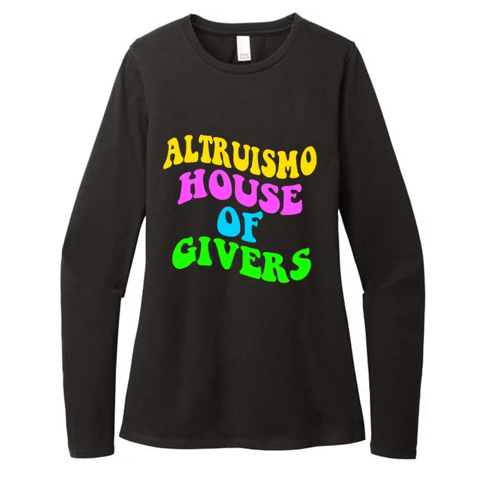 Altruismo House Of Givers Rca Givers School Spirit Womens CVC Long Sleeve Shirt