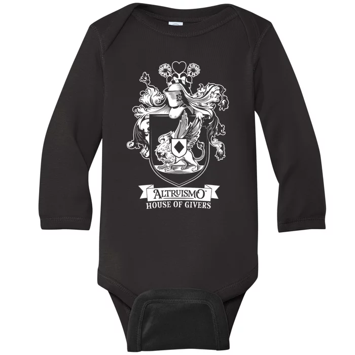 Altruismo House Of Givers Rca Givers School Spirit Baby Long Sleeve Bodysuit