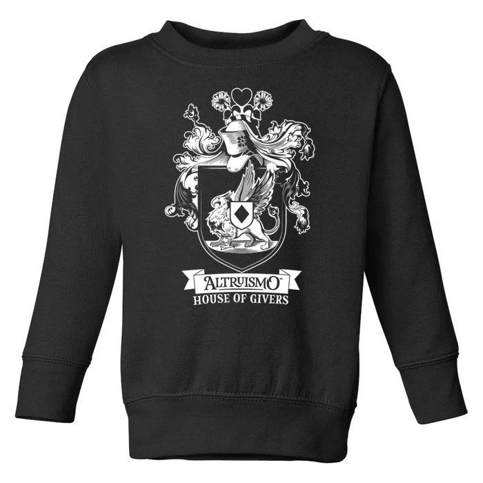 Altruismo House Of Givers Rca Givers School Spirit Toddler Sweatshirt