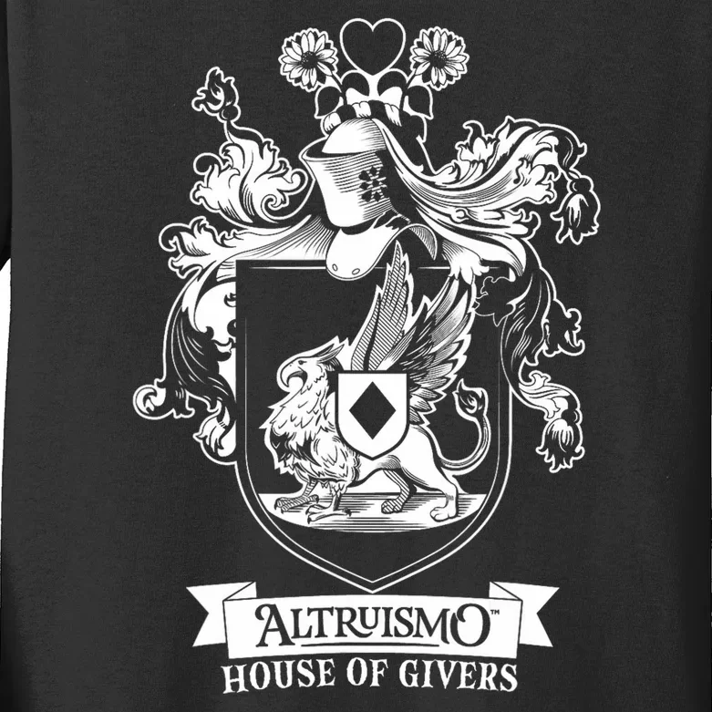 Altruismo House Of Givers Rca Givers School Spirit Kids Long Sleeve Shirt