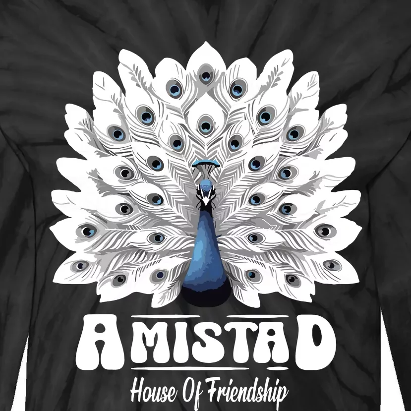 Amistad House Of Friendship Rca School Amistad House Red Tie-Dye Long Sleeve Shirt