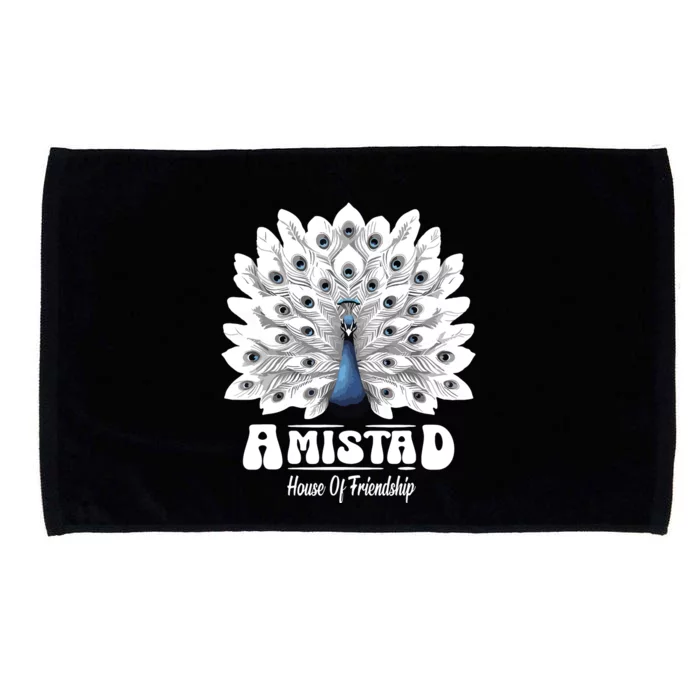 Amistad House Of Friendship Rca School Amistad House Red Microfiber Hand Towel