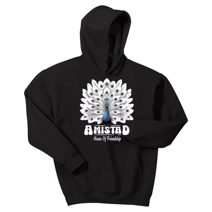 Amistad House Of Friendship Rca School Amistad House Red Kids Hoodie