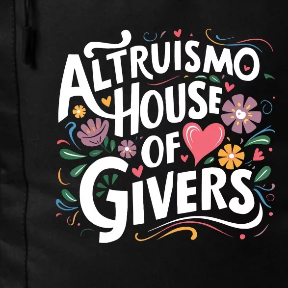 Altruismo House Of Givers Rca Givers School Spirit Daily Commute Backpack