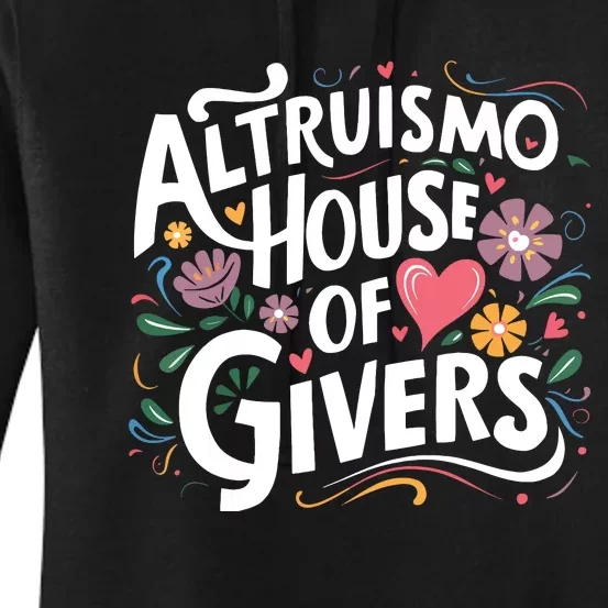 Altruismo House Of Givers Rca Givers School Spirit Women's Pullover Hoodie