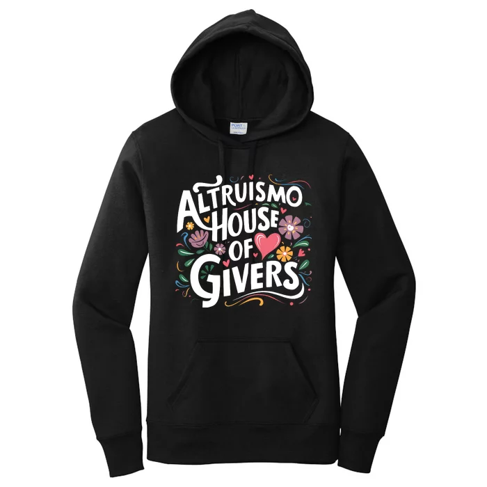 Altruismo House Of Givers Rca Givers School Spirit Women's Pullover Hoodie