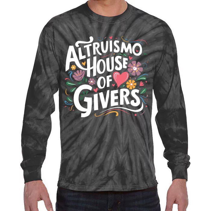 Altruismo House Of Givers Rca Givers School Spirit Tie-Dye Long Sleeve Shirt