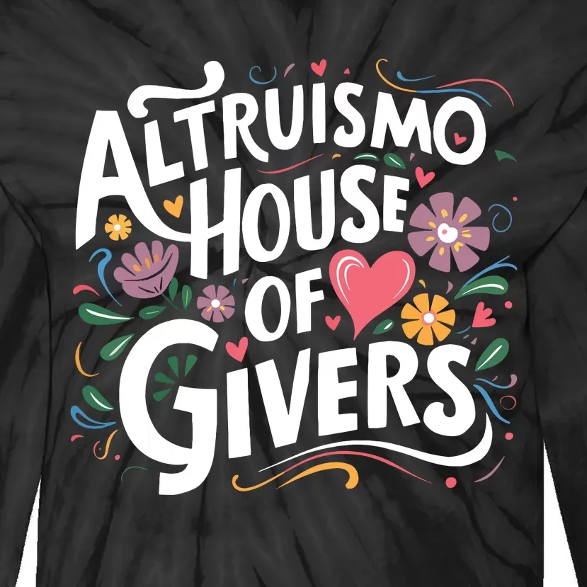 Altruismo House Of Givers Rca Givers School Spirit Tie-Dye Long Sleeve Shirt