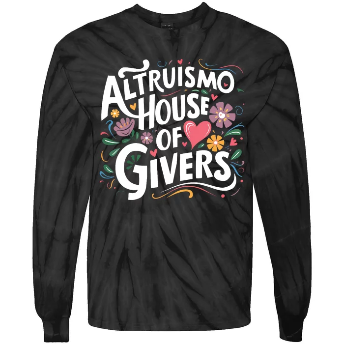 Altruismo House Of Givers Rca Givers School Spirit Tie-Dye Long Sleeve Shirt